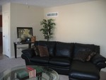 Family Room w/ staged furniture