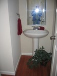 Half bath on first floor
