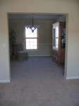 Viewing the Dining Room from the living room