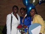Me, my sister Rashida and Momma