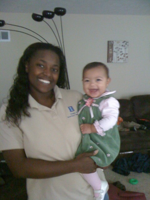 Mommy and Akilah (7 months)