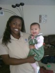 Mommy and Akilah (7 months)