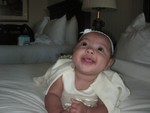 Akilah dressed up for Christine's wedding August 2010