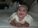 Akilah dressed up for Christine's wedding August 2010