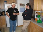 Nik and Justin on New Year's Eve