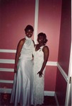 Lynda and I at Auntie Pat's and Uncle Mario's wedding