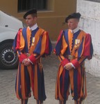 Guards outside of St Peters