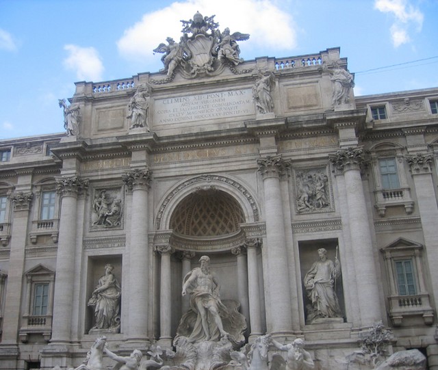 Trevi Fountain (Fontana di Trevi) in Rome