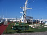 MS Imagination - Mini golf on upper deck