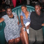 Day 1 at Sea - Auntie Faye, Lynda and me in the lounge