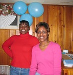 Me and Lynda at the Shower