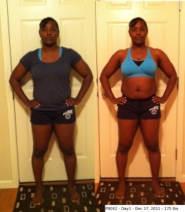 P90X2 - 175lbs my starting weight